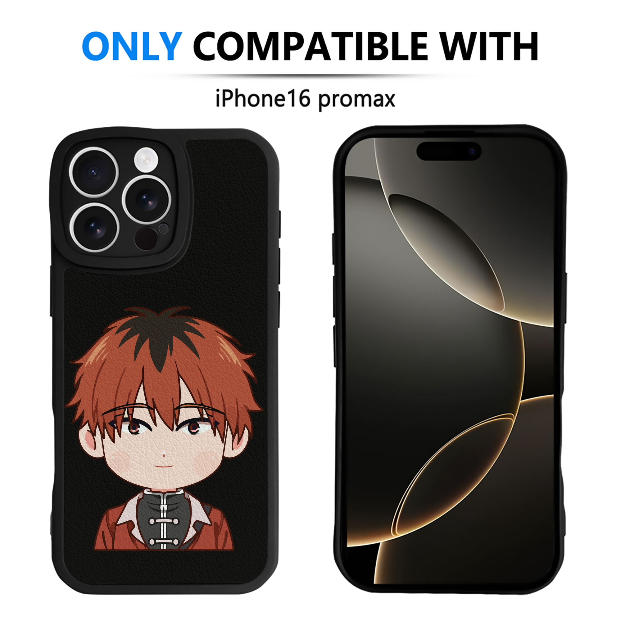 （画像用） 葬送のフリーレン Frieren 【iPhone 16シリーズ対応】シリコンスマホケース（レザー調） 材質：シリコン